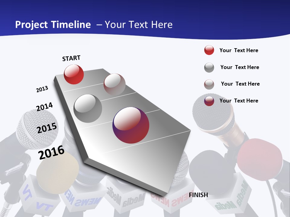 Journalism Event Room PowerPoint Template