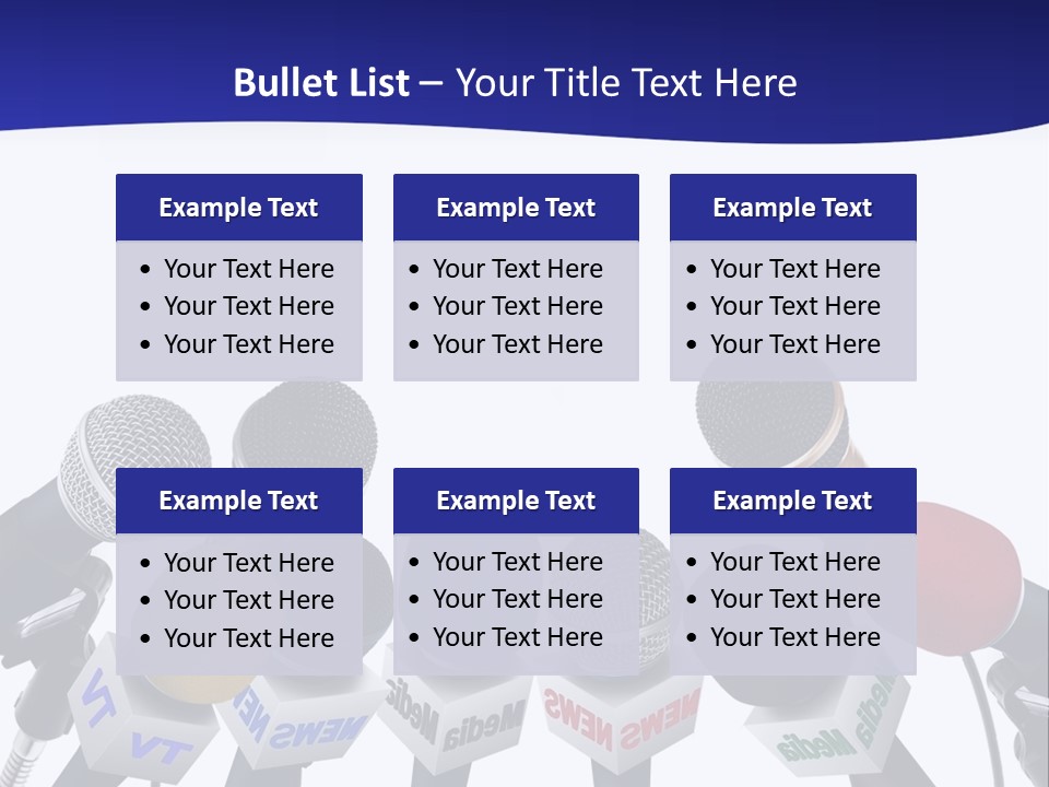 Journalism Event Room PowerPoint Template