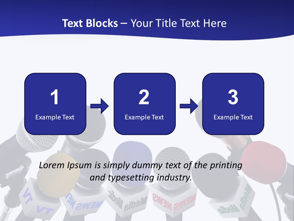 Journalism Event Room PowerPoint Template