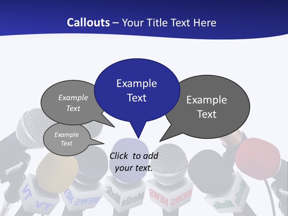 Journalism Event Room PowerPoint Template