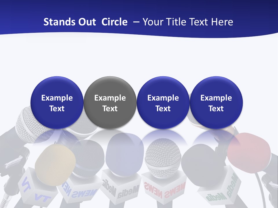 Journalism Event Room PowerPoint Template