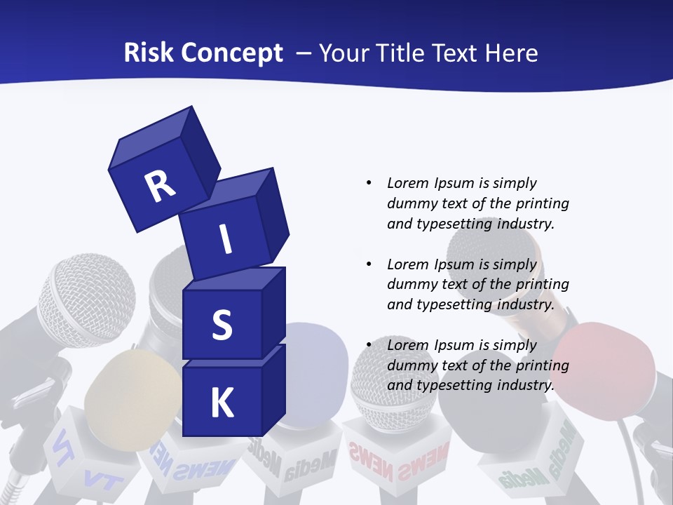 Journalism Event Room PowerPoint Template