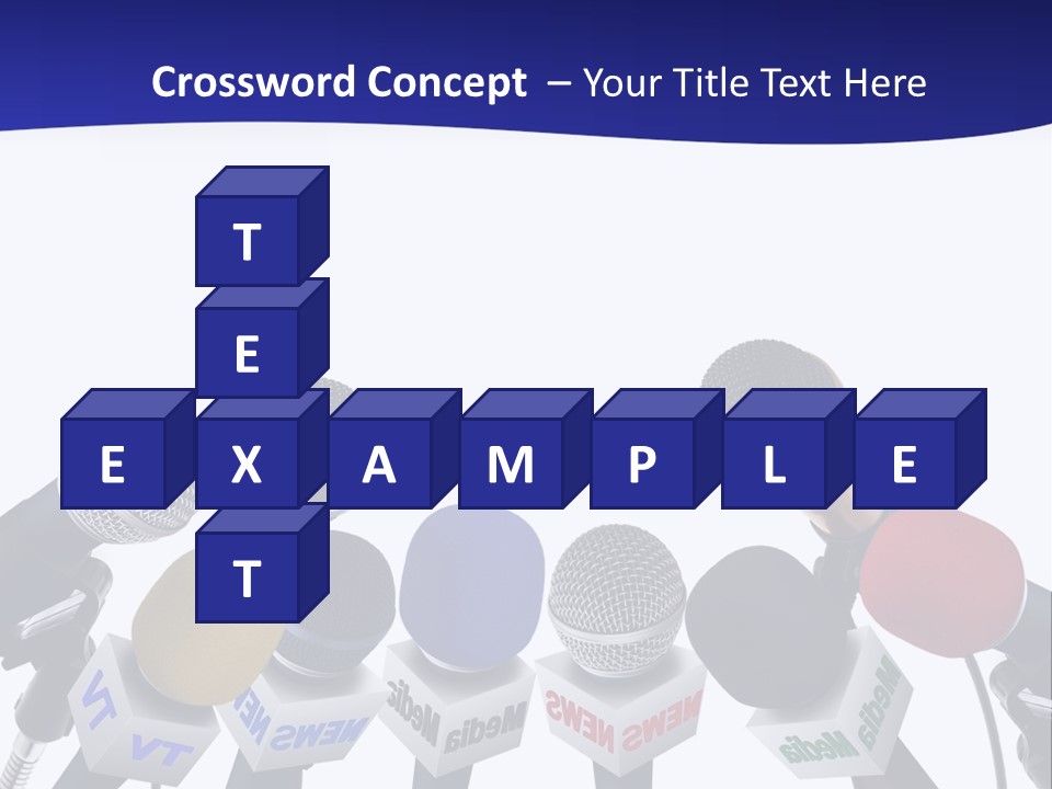 Journalism Event Room PowerPoint Template