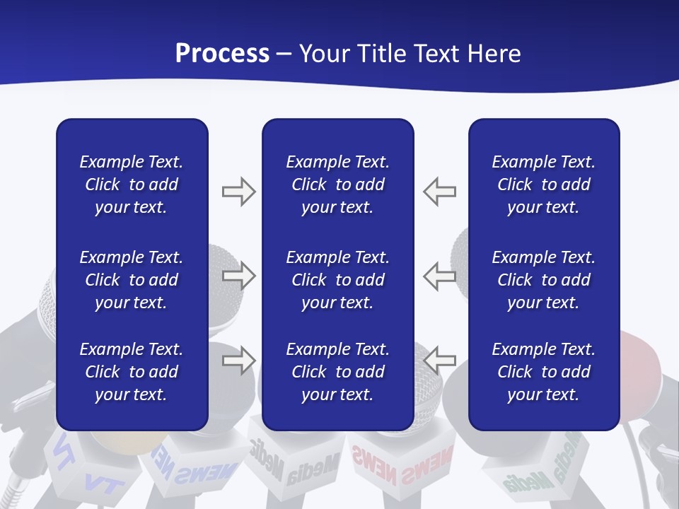 Journalism Event Room PowerPoint Template