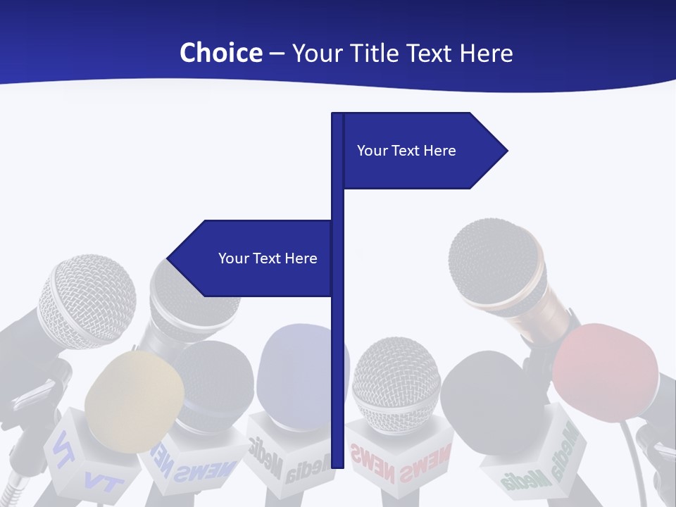 Journalism Event Room PowerPoint Template