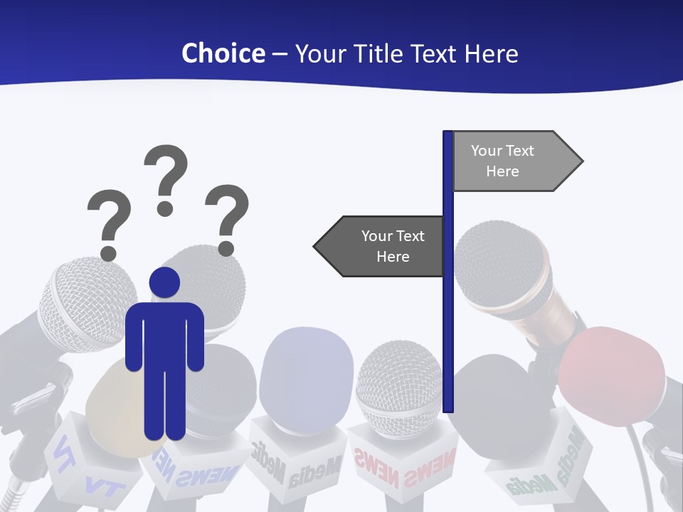 Journalism Event Room PowerPoint Template