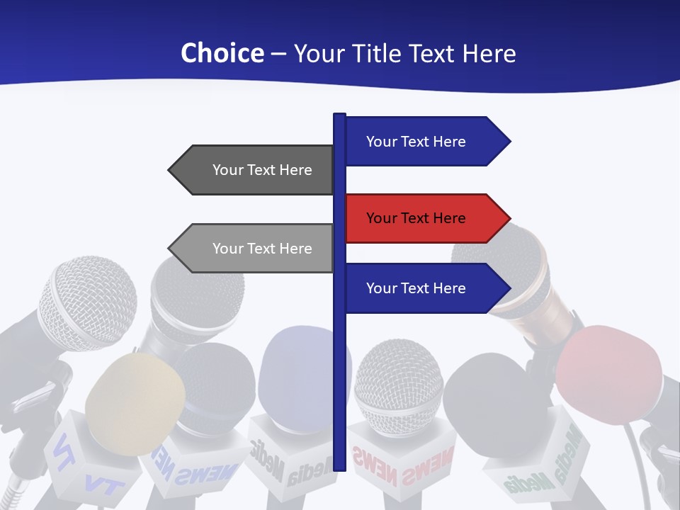 Journalism Event Room PowerPoint Template