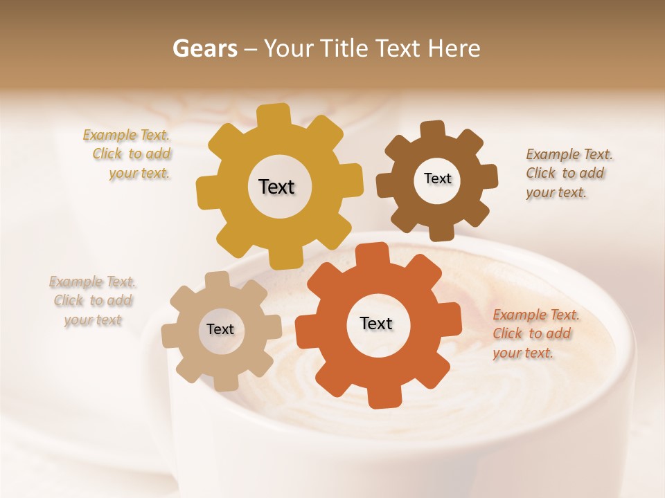 Bar Morning Italian PowerPoint Template