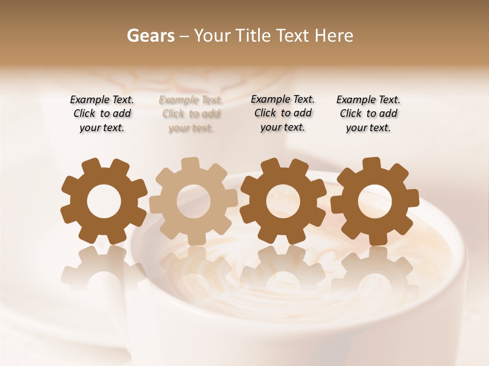 Bar Morning Italian PowerPoint Template