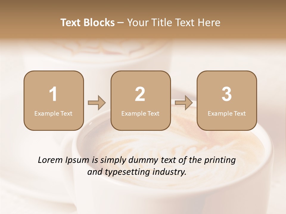 Bar Morning Italian PowerPoint Template