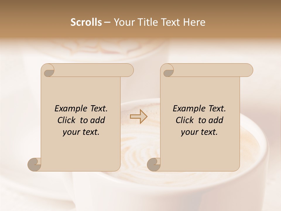 Bar Morning Italian PowerPoint Template
