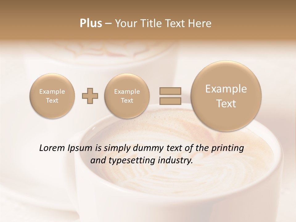 Bar Morning Italian PowerPoint Template