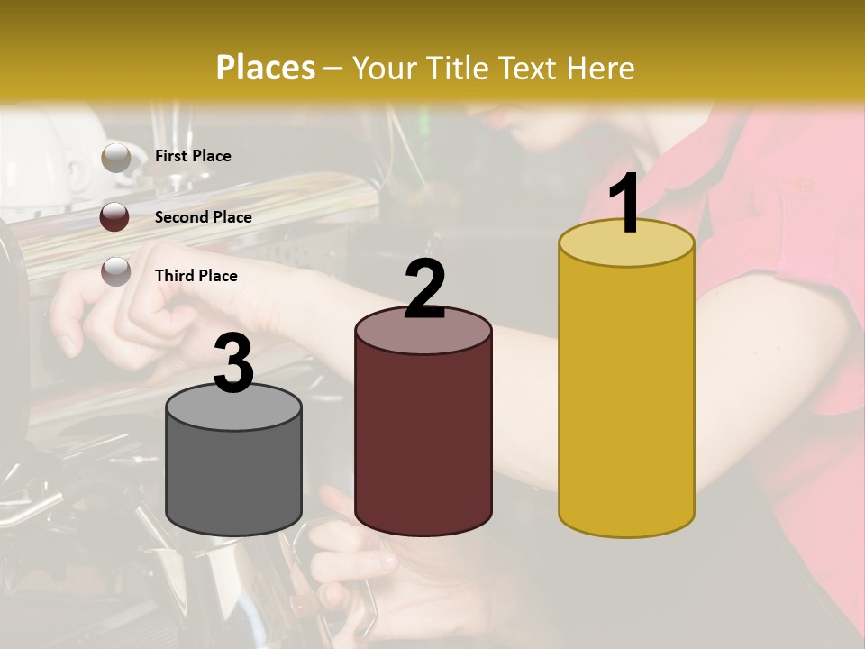 Job Service Portrait PowerPoint Template