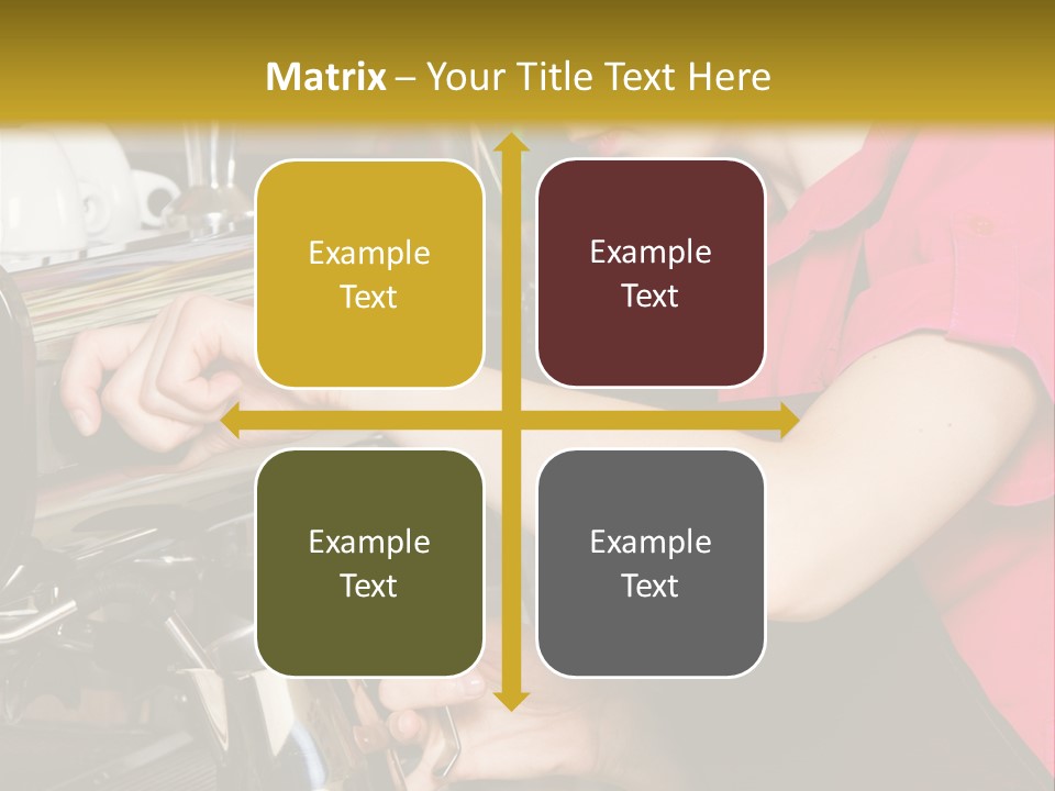 Job Service Portrait PowerPoint Template