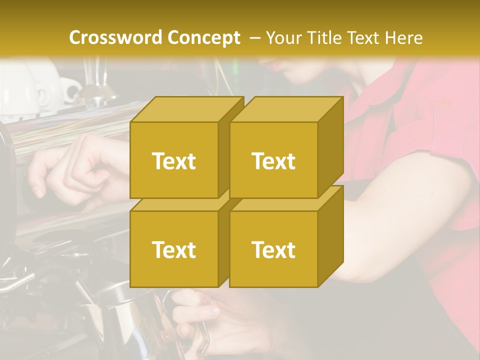 Job Service Portrait PowerPoint Template