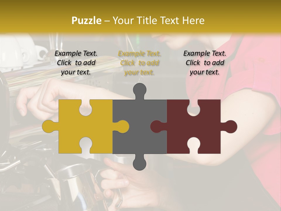 Job Service Portrait PowerPoint Template