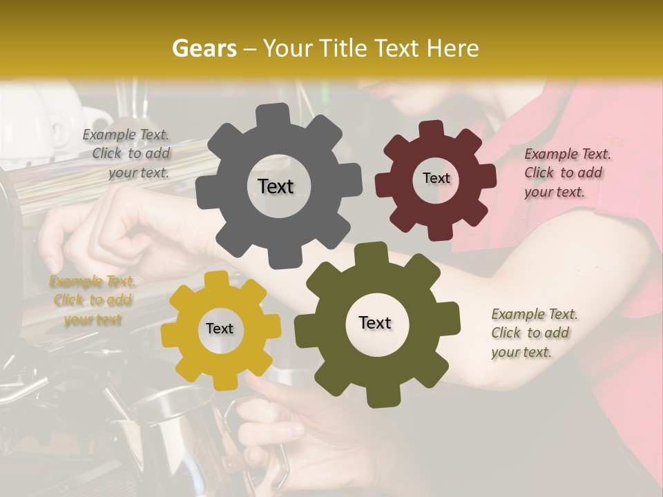 Job Service Portrait PowerPoint Template