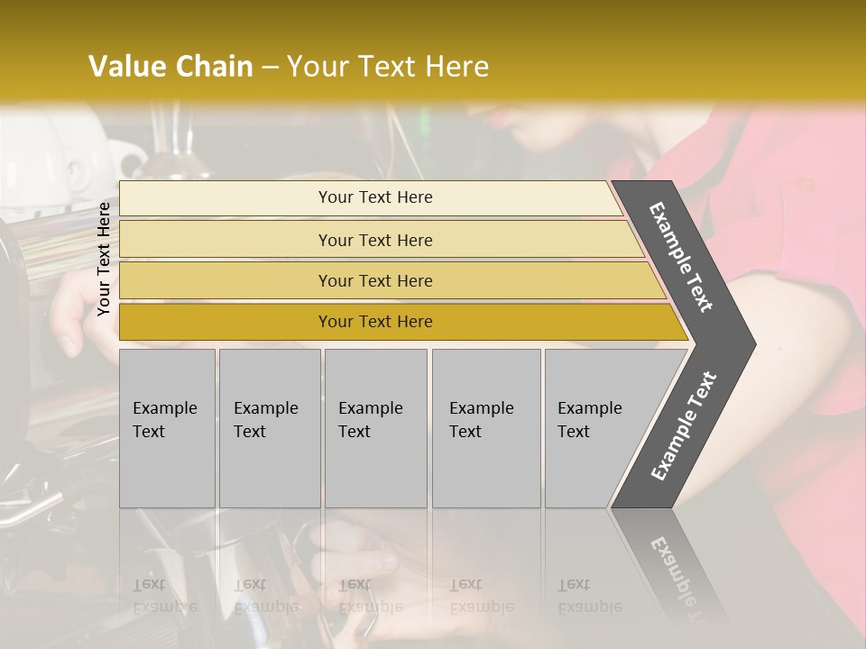 Job Service Portrait PowerPoint Template