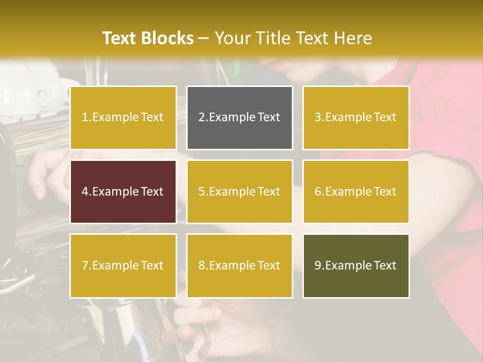 Job Service Portrait PowerPoint Template