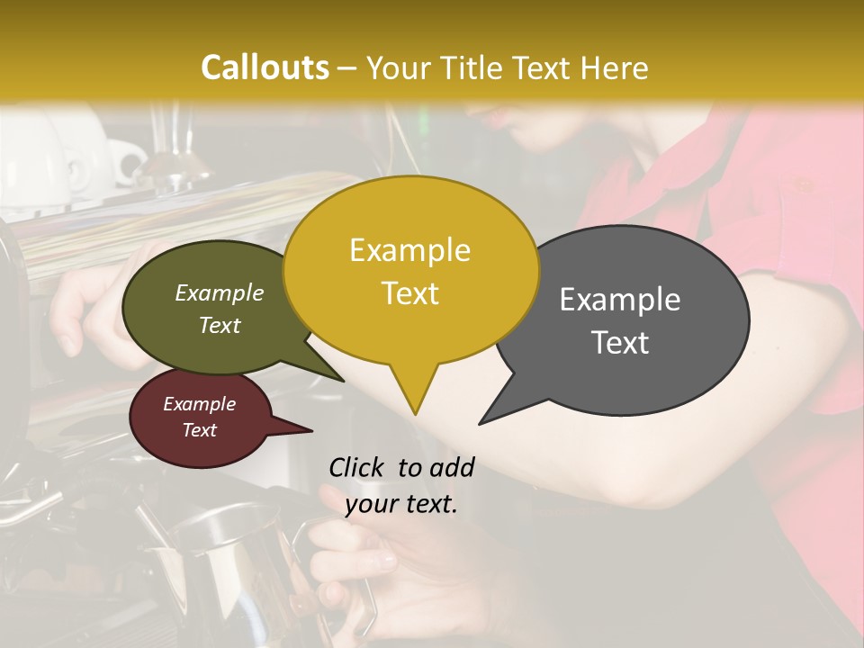 Job Service Portrait PowerPoint Template