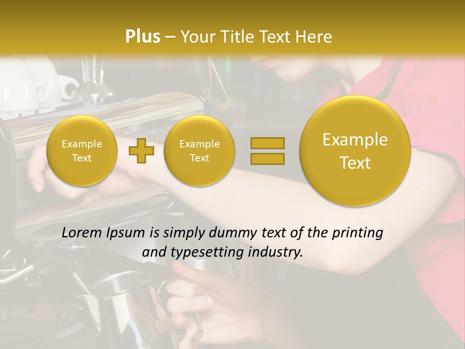 Job Service Portrait PowerPoint Template