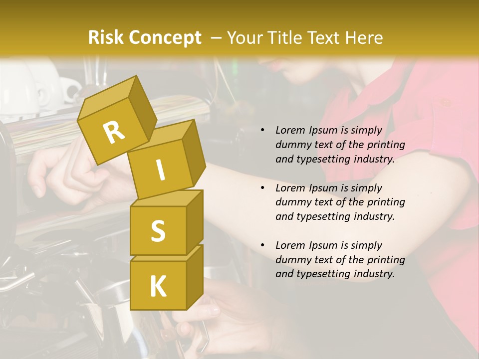 Job Service Portrait PowerPoint Template