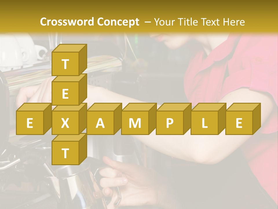 Job Service Portrait PowerPoint Template