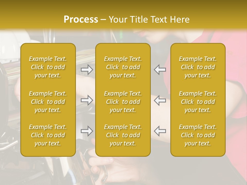Job Service Portrait PowerPoint Template