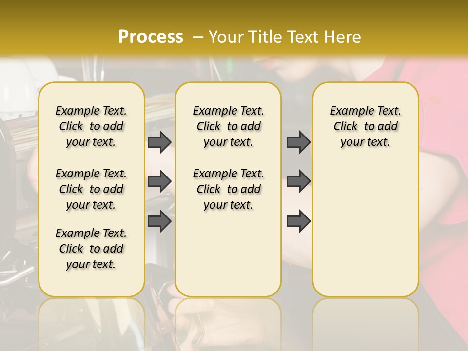 Job Service Portrait PowerPoint Template