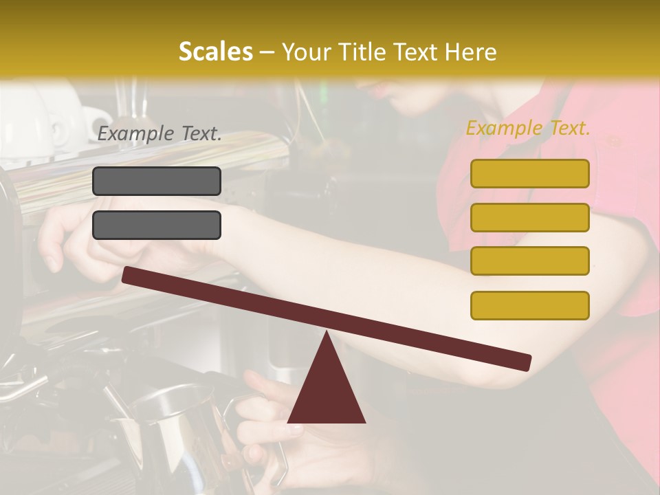 Job Service Portrait PowerPoint Template