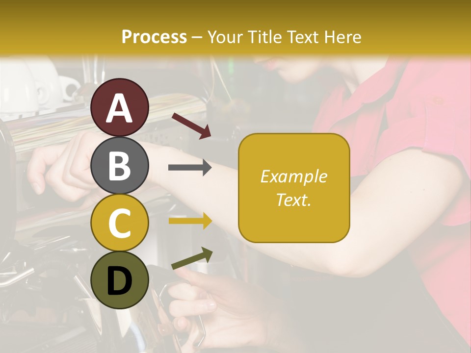 Job Service Portrait PowerPoint Template