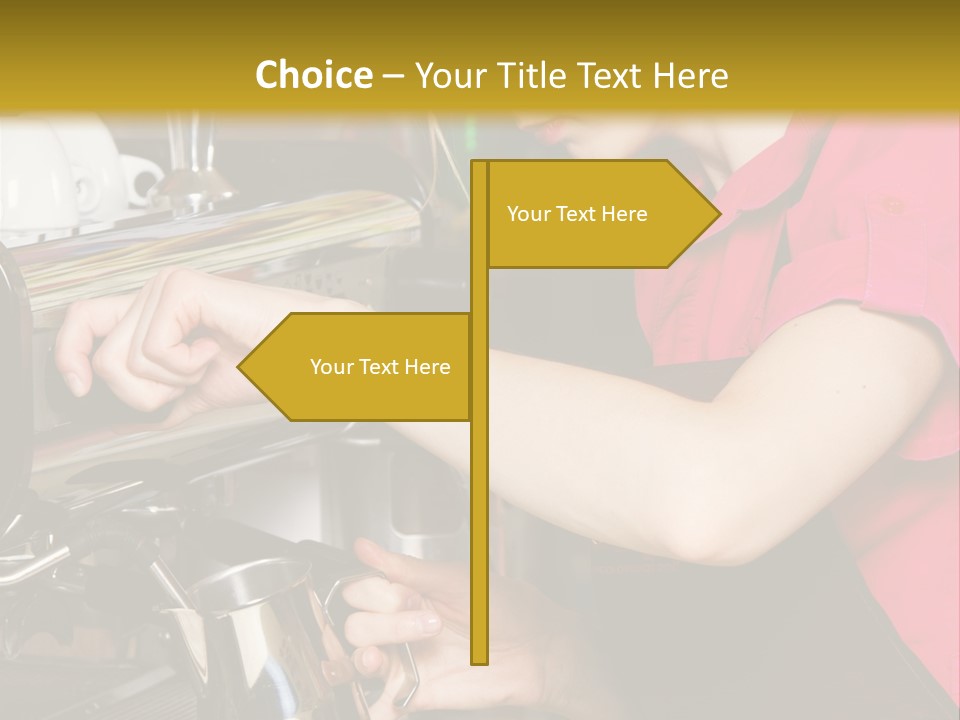 Job Service Portrait PowerPoint Template