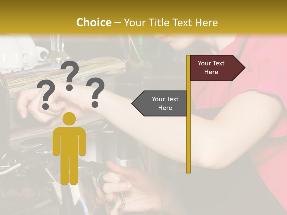 Job Service Portrait PowerPoint Template