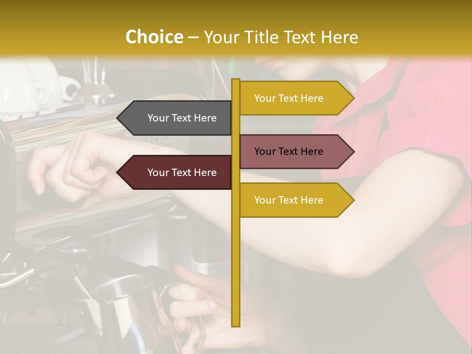 Job Service Portrait PowerPoint Template