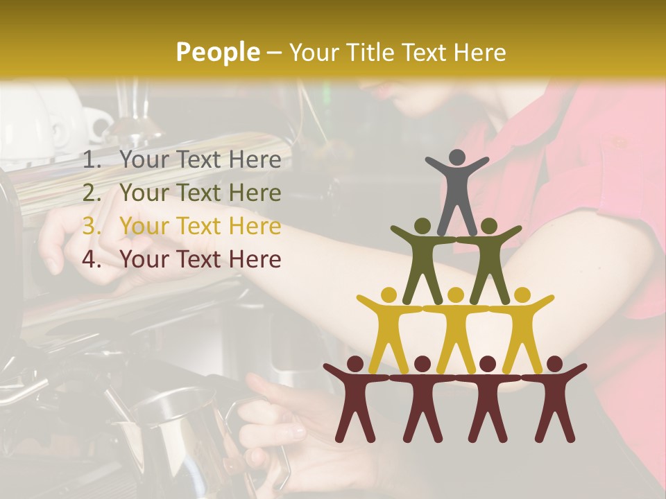 Job Service Portrait PowerPoint Template