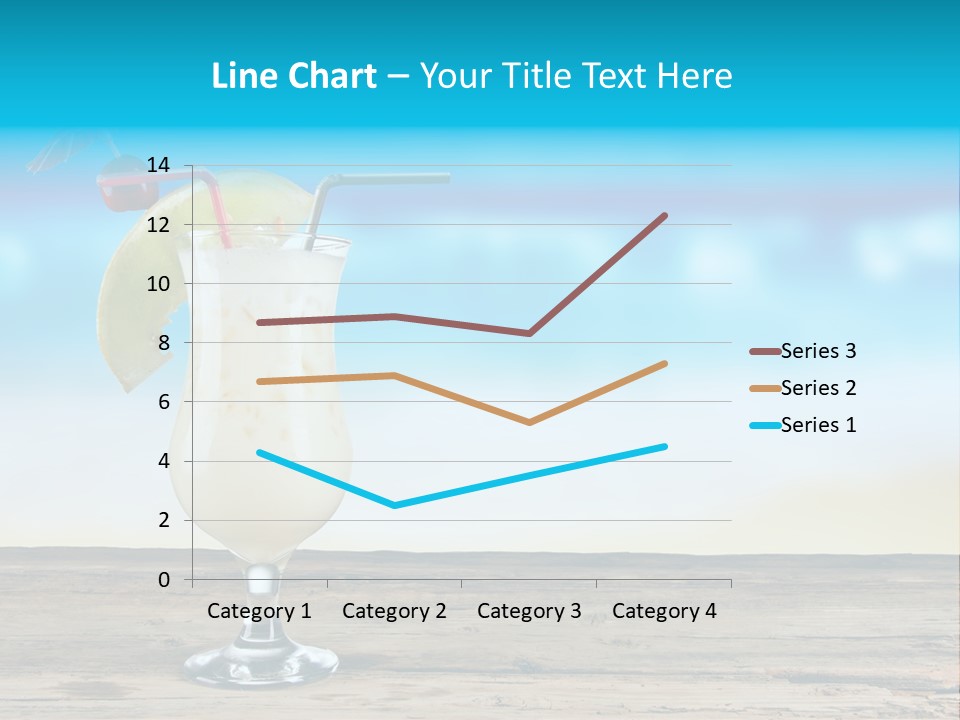 Hurricane Alcoholic White PowerPoint Template