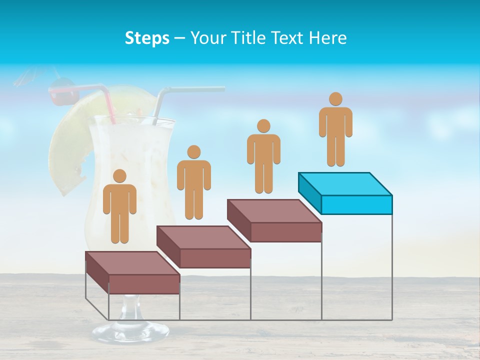 Hurricane Alcoholic White PowerPoint Template