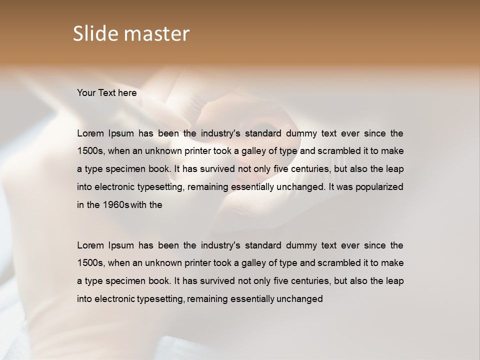 Needle Injection Liquid PowerPoint Template