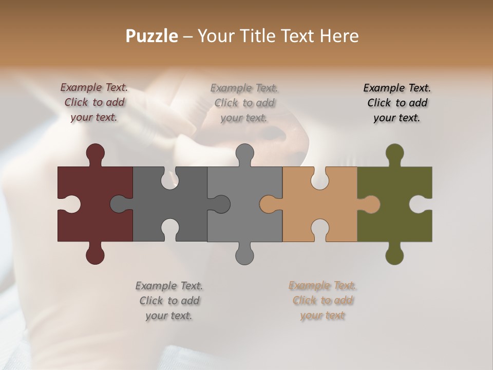 Needle Injection Liquid PowerPoint Template