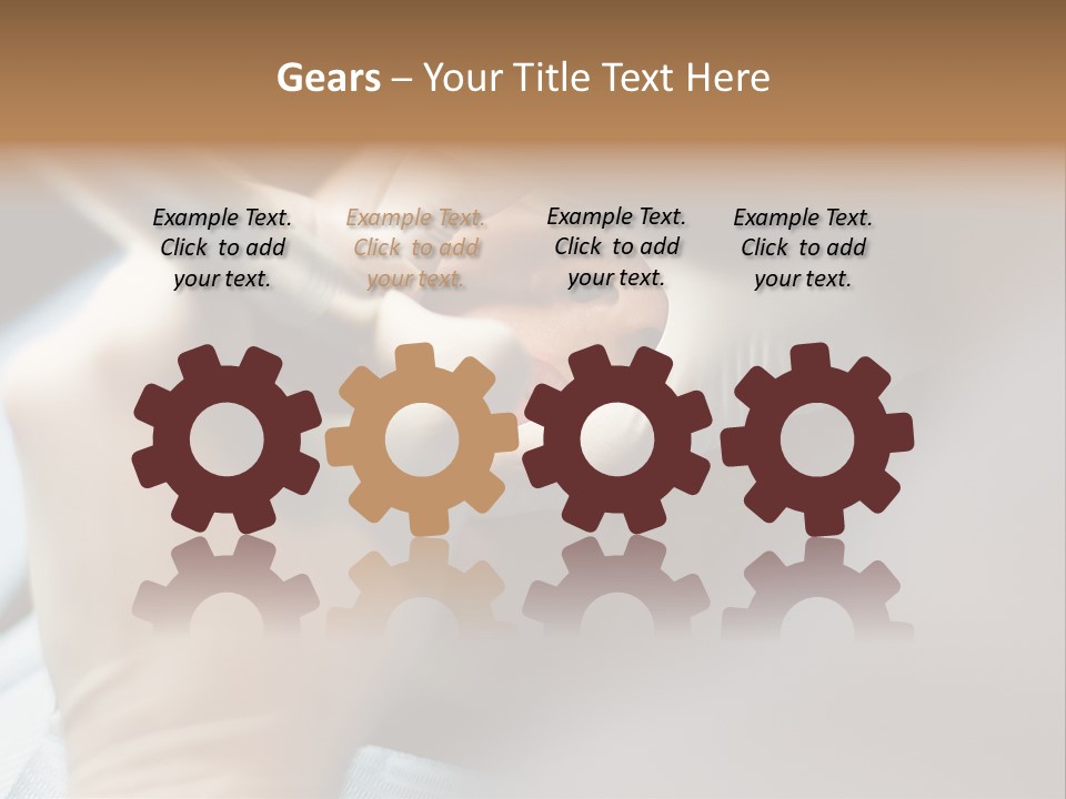 Needle Injection Liquid PowerPoint Template