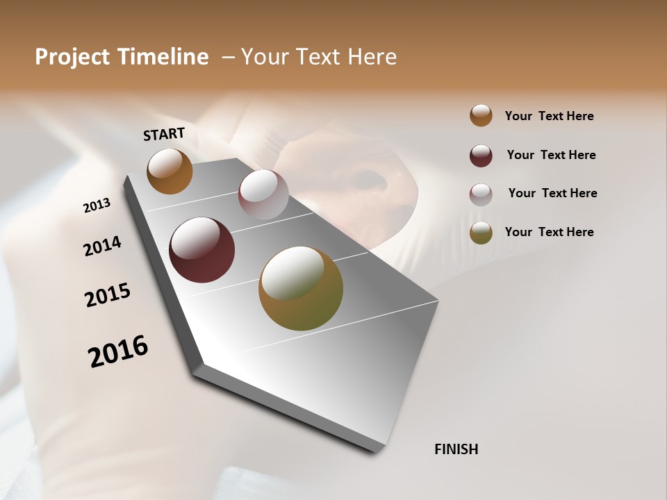 Needle Injection Liquid PowerPoint Template