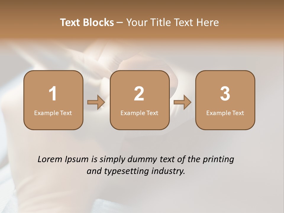 Needle Injection Liquid PowerPoint Template