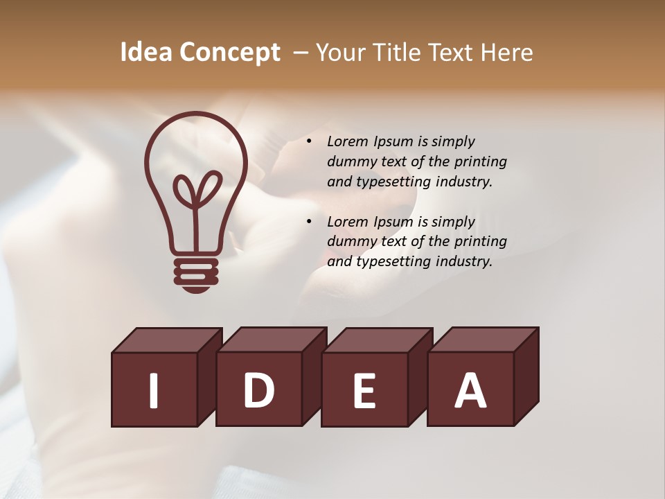 Needle Injection Liquid PowerPoint Template