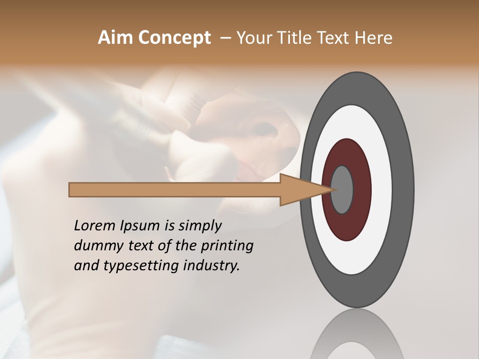 Needle Injection Liquid PowerPoint Template