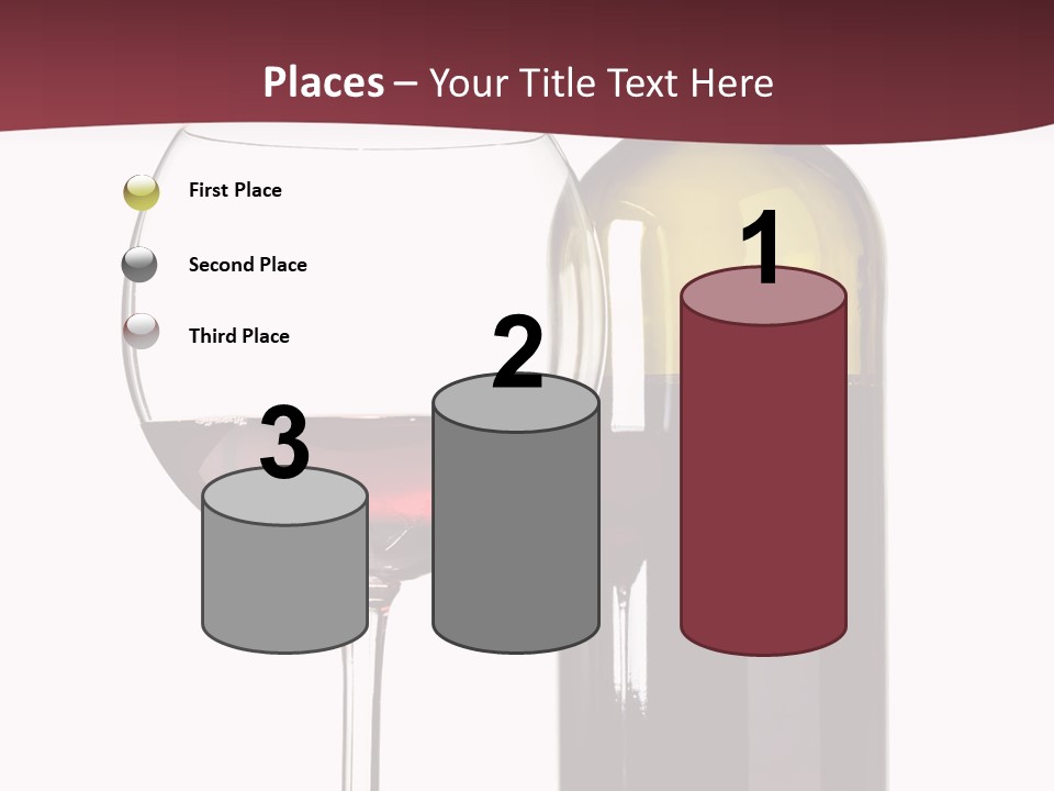 Gourmet Drink Bottle PowerPoint Template