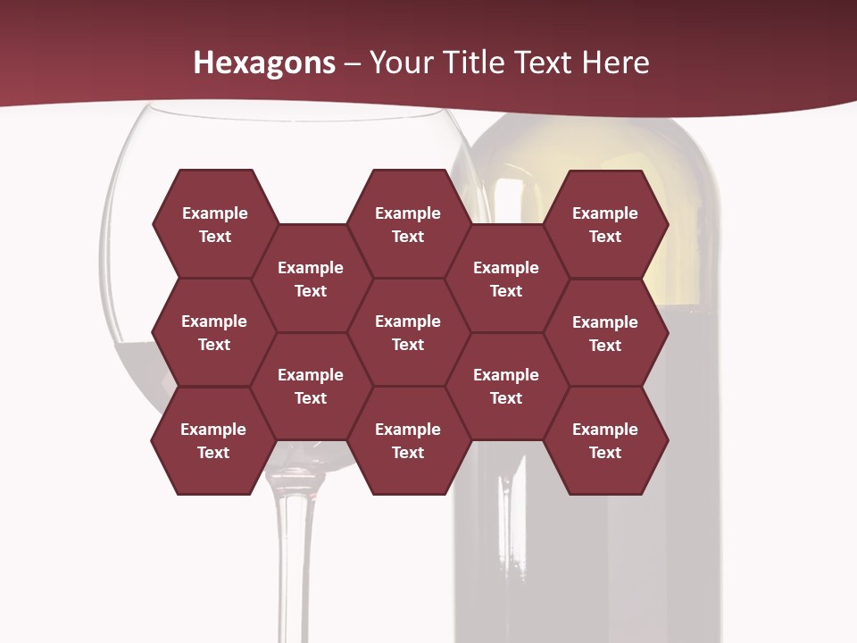 Gourmet Drink Bottle PowerPoint Template