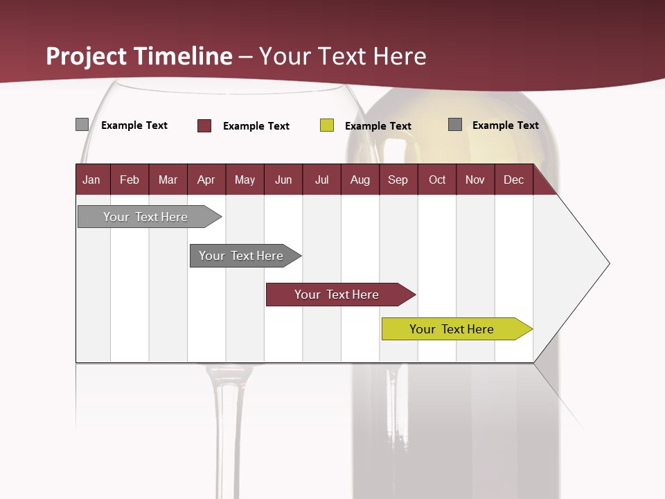 Gourmet Drink Bottle PowerPoint Template