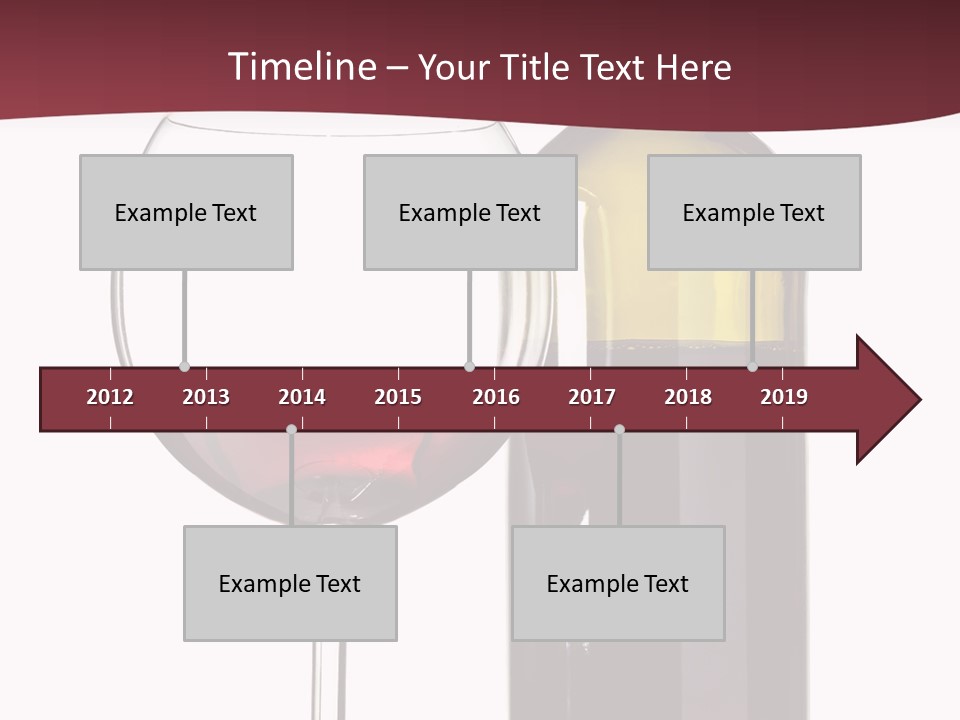 Gourmet Drink Bottle PowerPoint Template