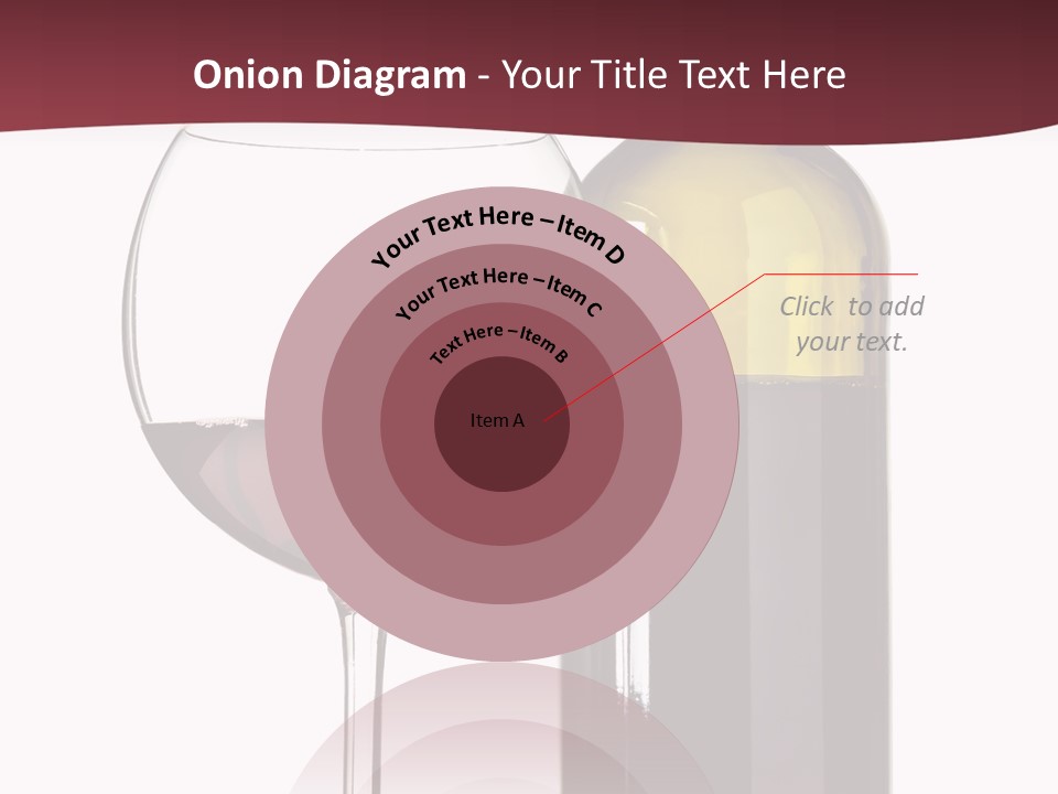 Gourmet Drink Bottle PowerPoint Template