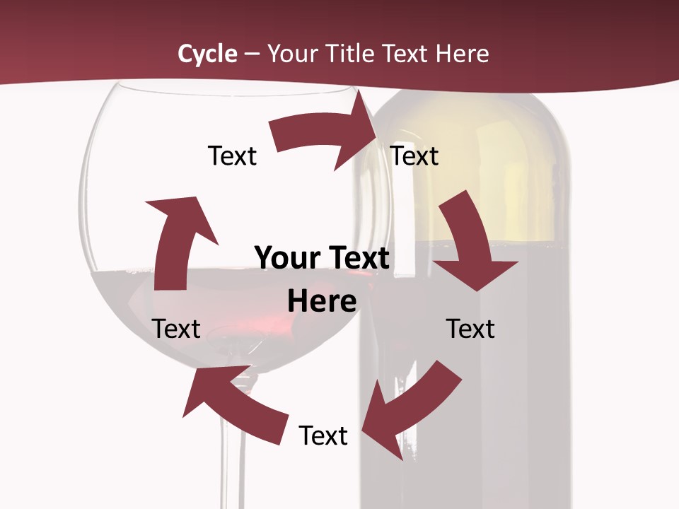 Gourmet Drink Bottle PowerPoint Template
